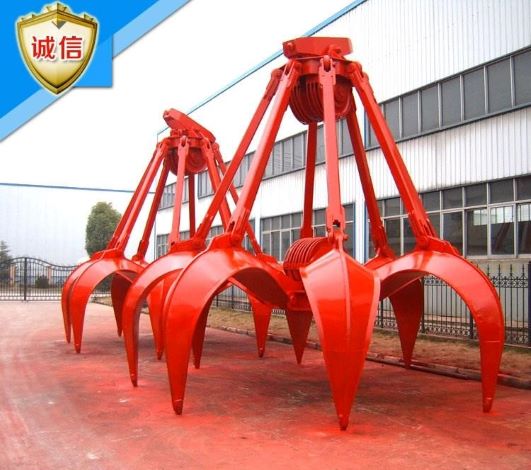 抓斗:多瓣抓斗·四繩六瓣抓斗  抓斗:多瓣抓斗·四繩六瓣抓斗